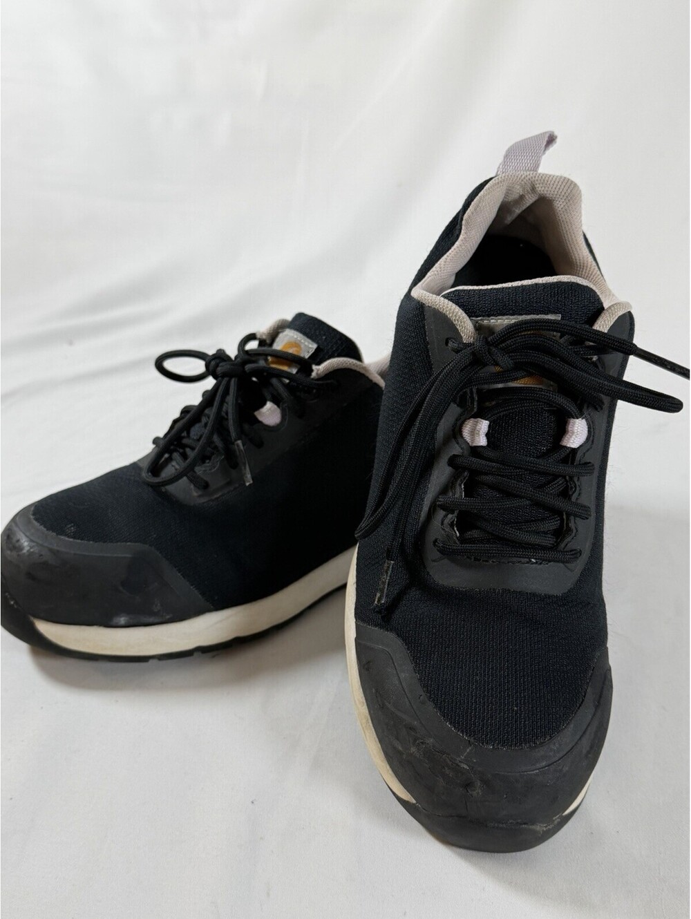 Carhartt Force Black Work Shoes Womens Size 6.5M Anti-Fatigue Sneakers